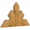 Ekena Millwork Richland Rough Sawn Timber Gable Bracket, Western Red Cedar, 36"W x 21"H x 2"D x 6"F, 14/12 Pitch GBW036X21X0206RIC00RWR - alternate 3